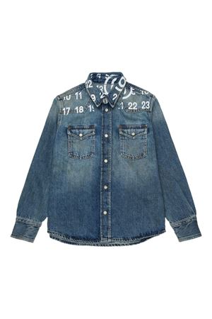 camicia con stampa grafica MM6 KIDS | M60950MM06XM601